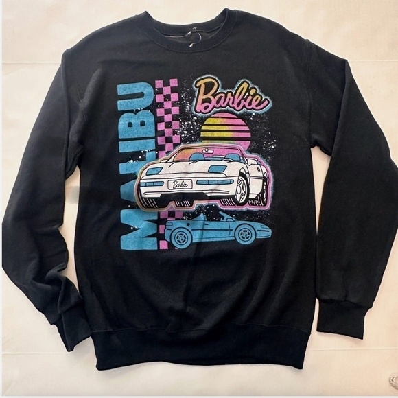 Barbie Tops - Retro Malibu Barbie Dream Car Crewneck Sweatshirt size small